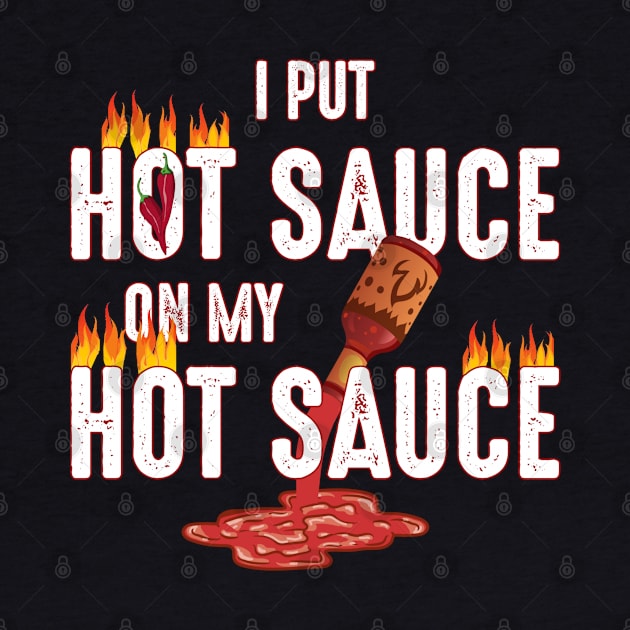 i put hot sauce on my sauce food by BaderAbuAlsoud